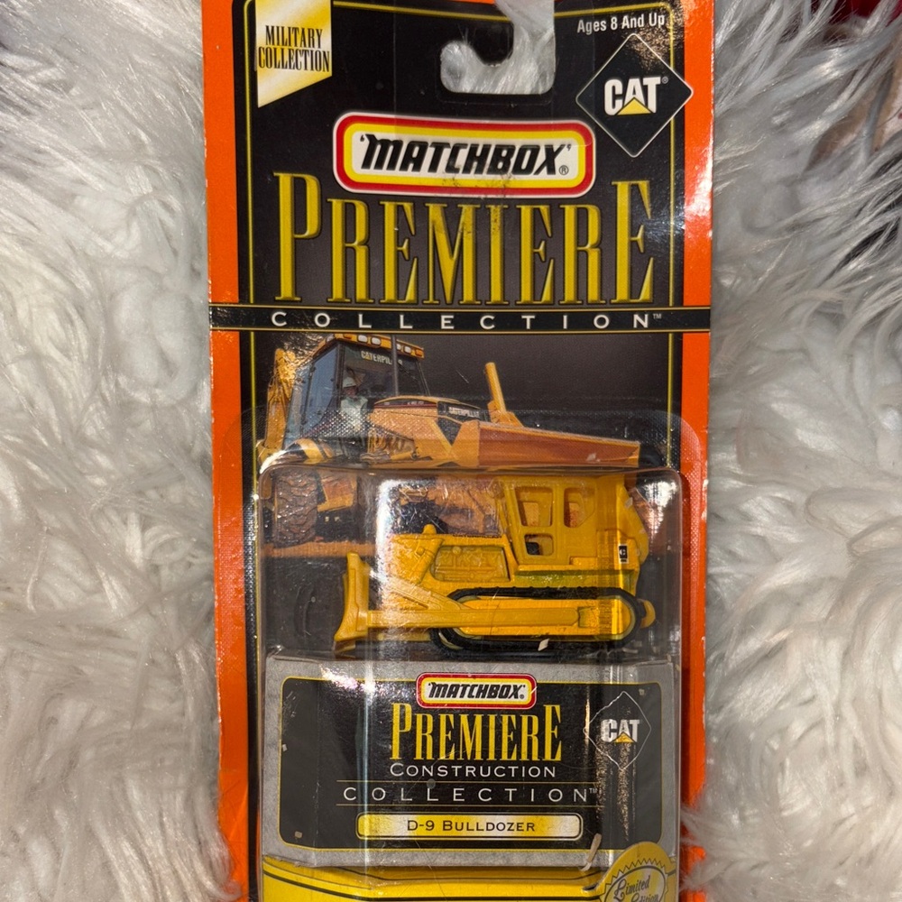 Matchbox CAT D-9 Bulldozer Toy - Yellow
